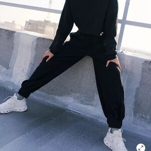 Free People Movement All the Wall Black Set Size XS